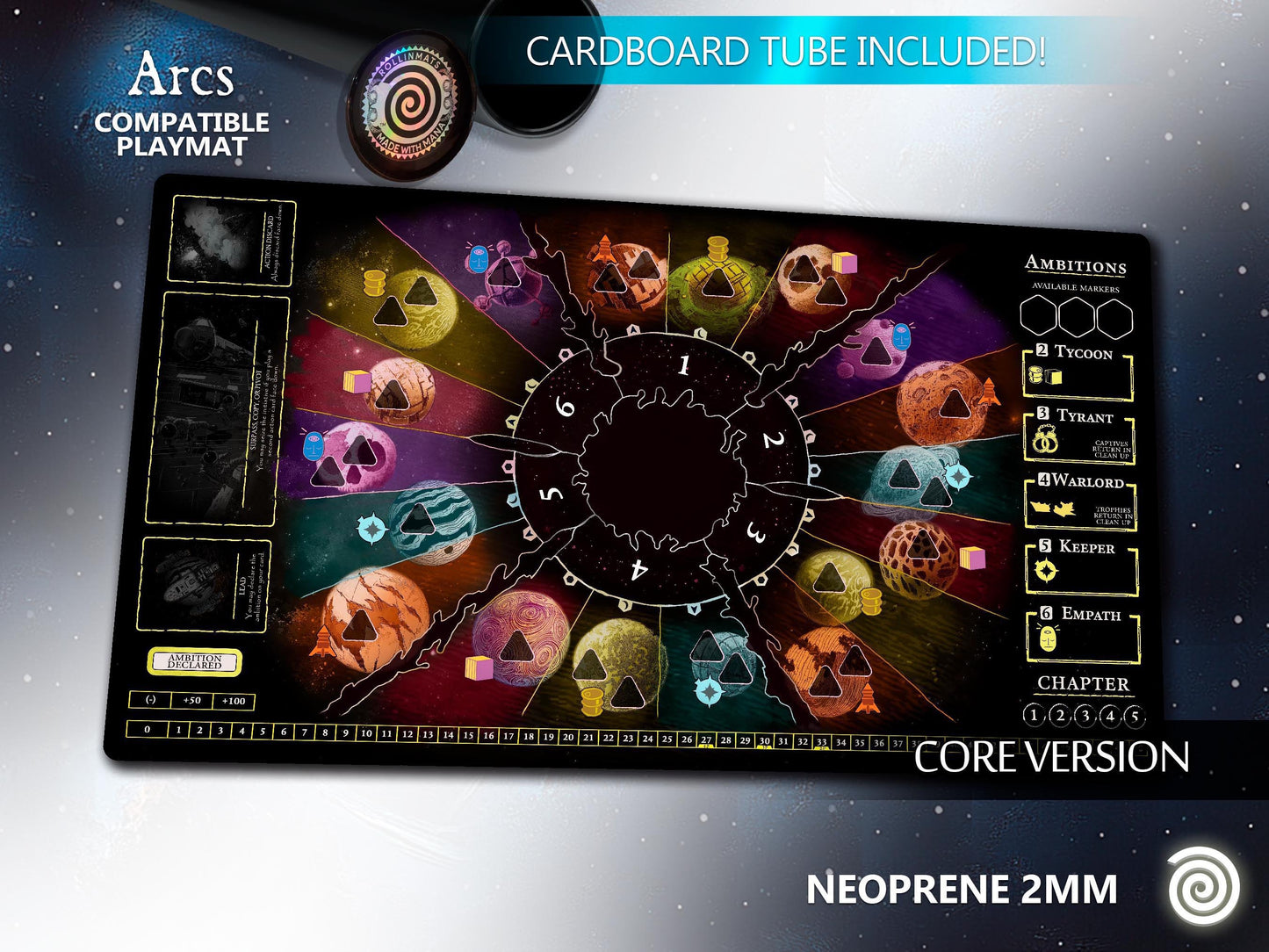 Playmat Arcs Compatible Gamemat (Now Available)