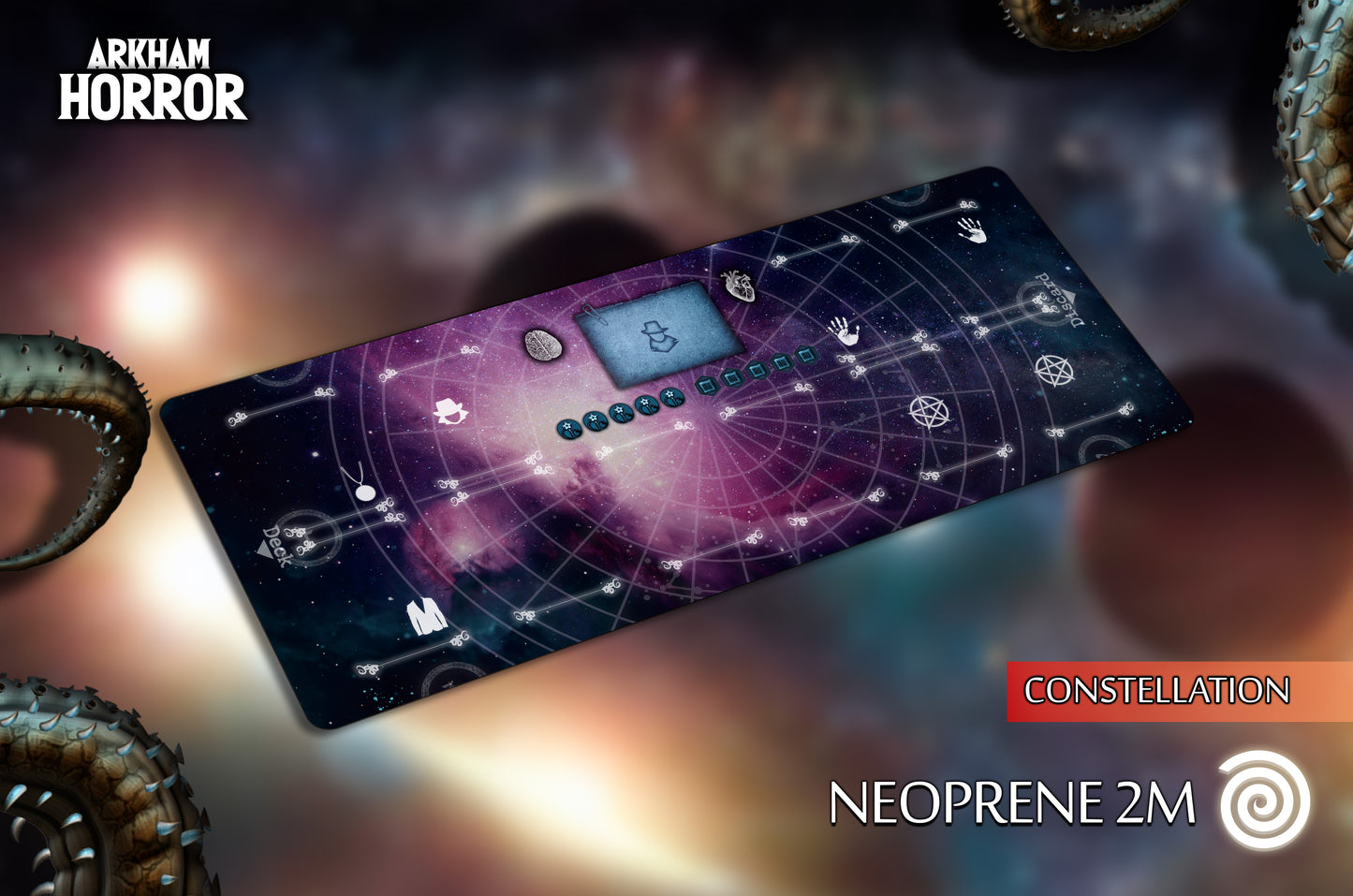 Arkham Horror LCG – Compatible Card Game Mat