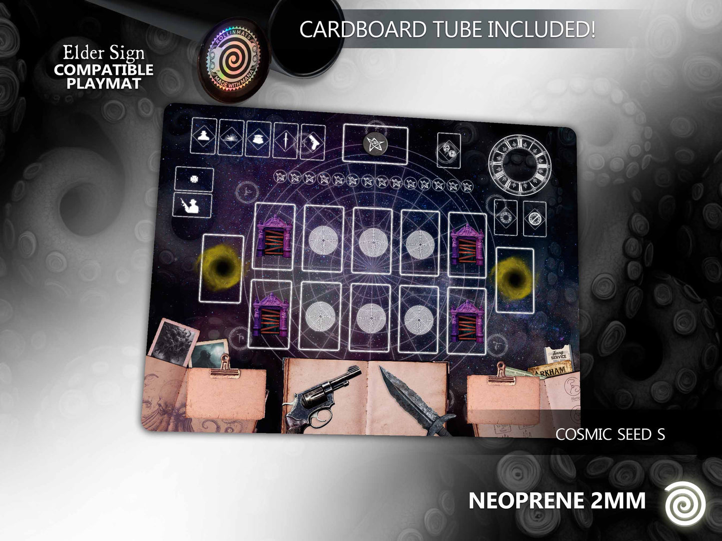 Elder Sign compatible Playmat