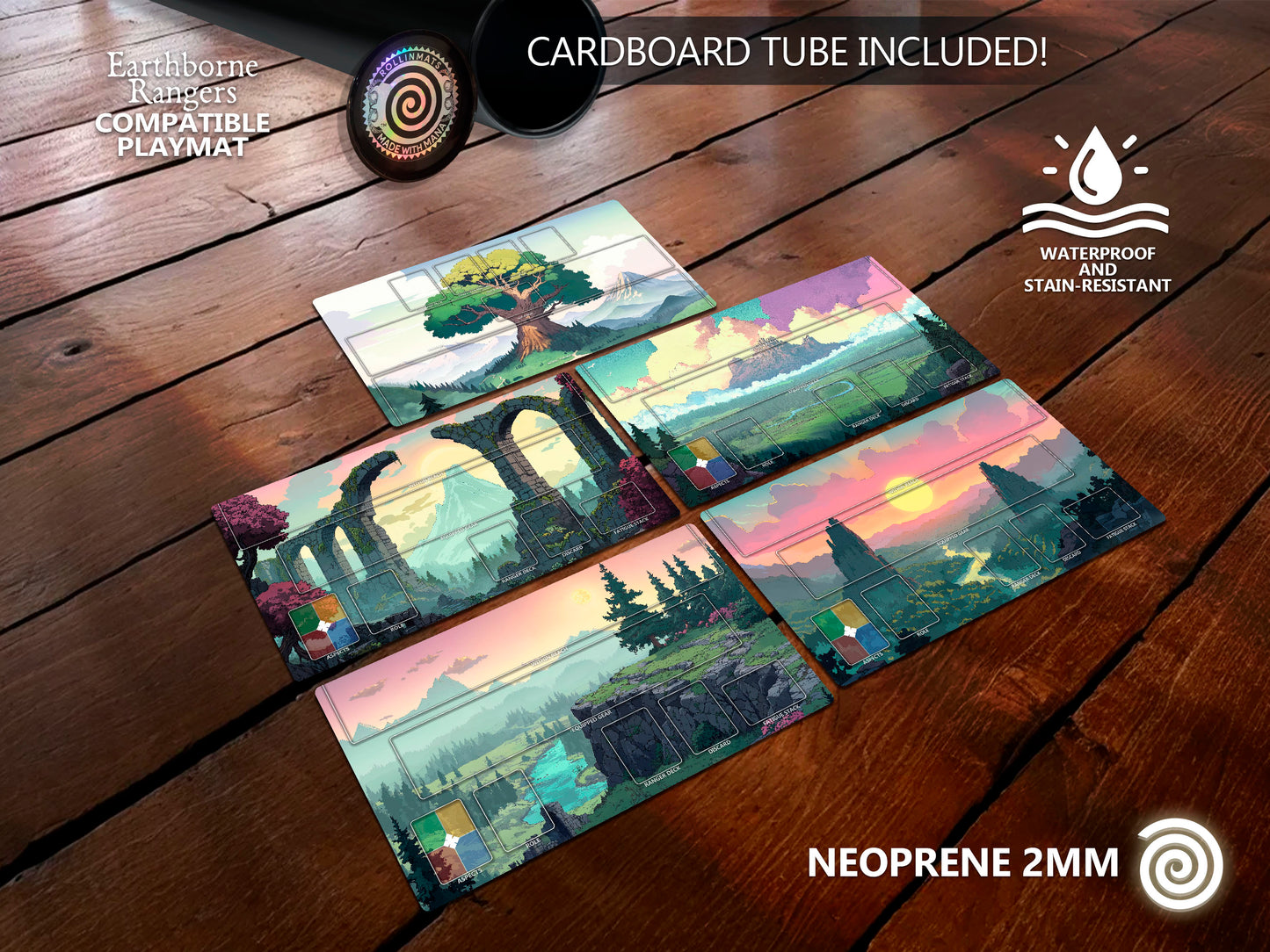 Playmat Earthborne Rangers Compatible Gamemat
