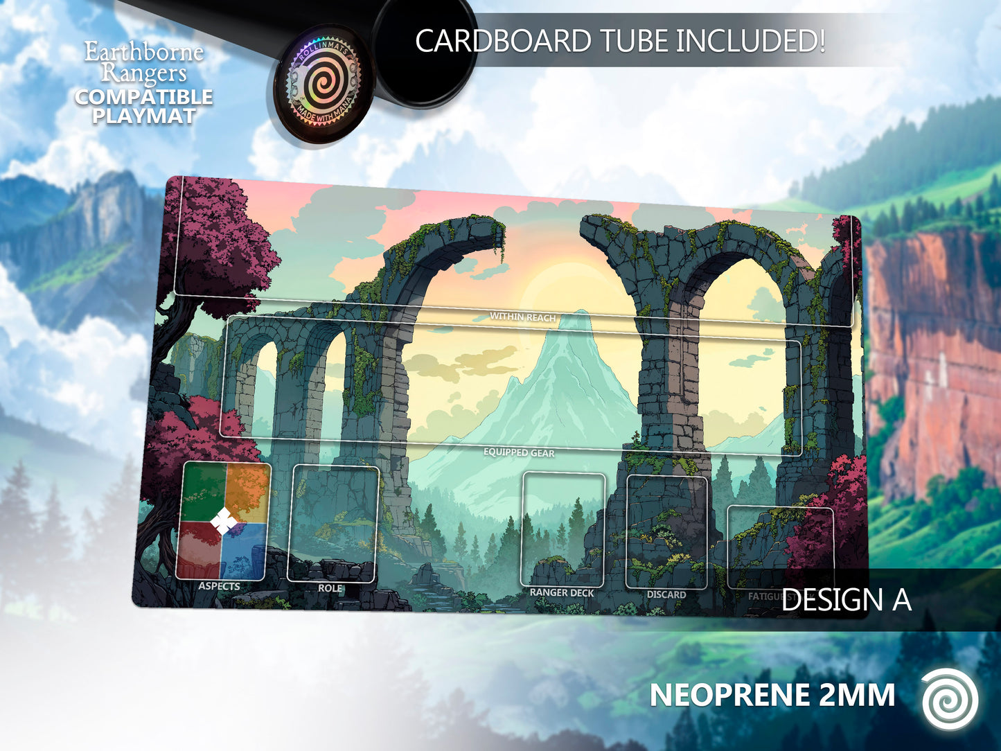 Playmat Earthborne Rangers Compatible Gamemat