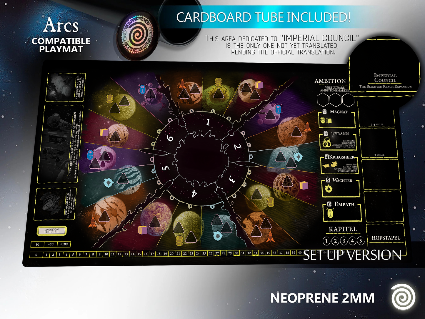 Playmat Arcs Compatible Gamemat (Now Available)