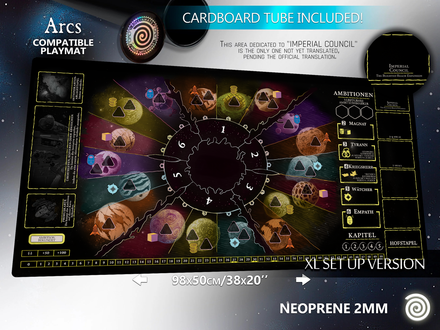 Arcs Compatible Playmat