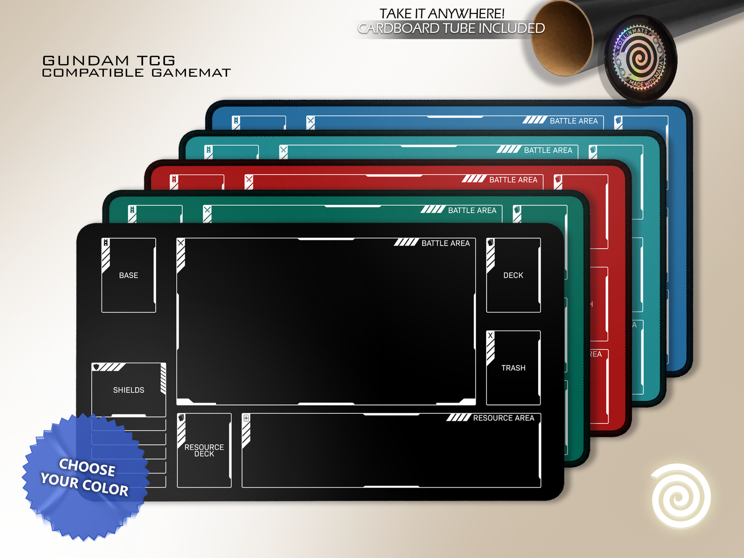Gundam TCG Compatible Playmat