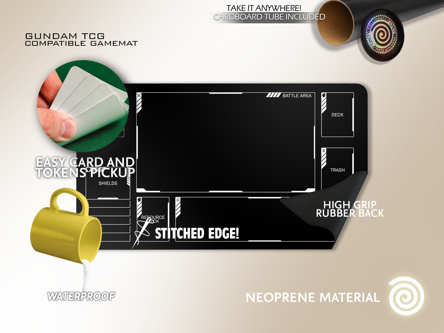Gundam TCG Compatible Playmat
