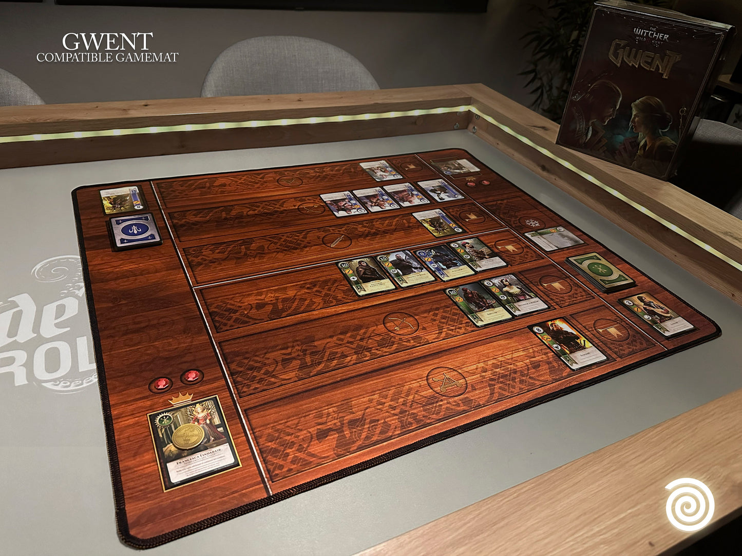 Witcher 3 Gwent Card Game compatible Gamemat
