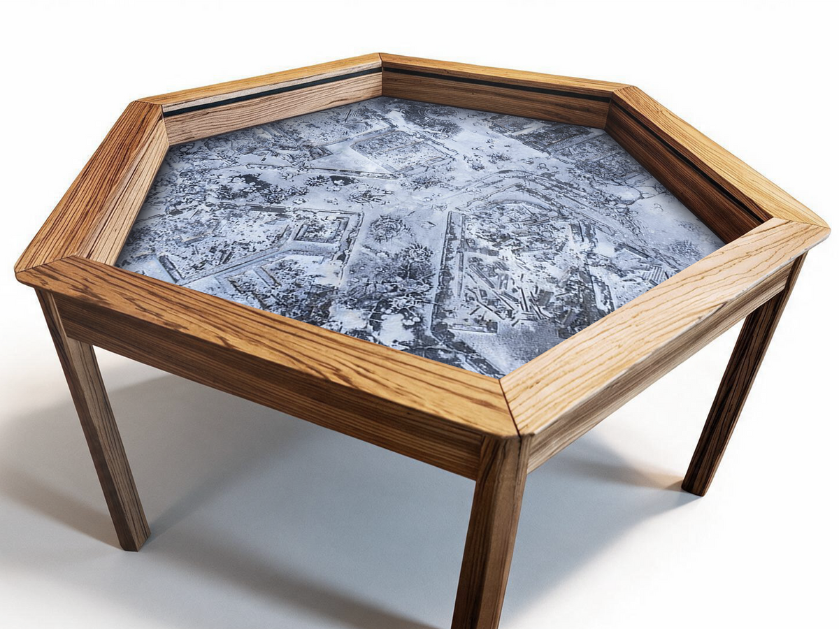 Custom Hexagonal Mat in 2 Pieces – Harry McAdam (A 176 cm / B 88 cm)