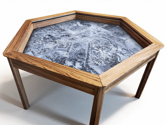 Custom Hexagonal Mat in 2 Pieces – Harry McAdam (A 176 cm / B 88 cm)
