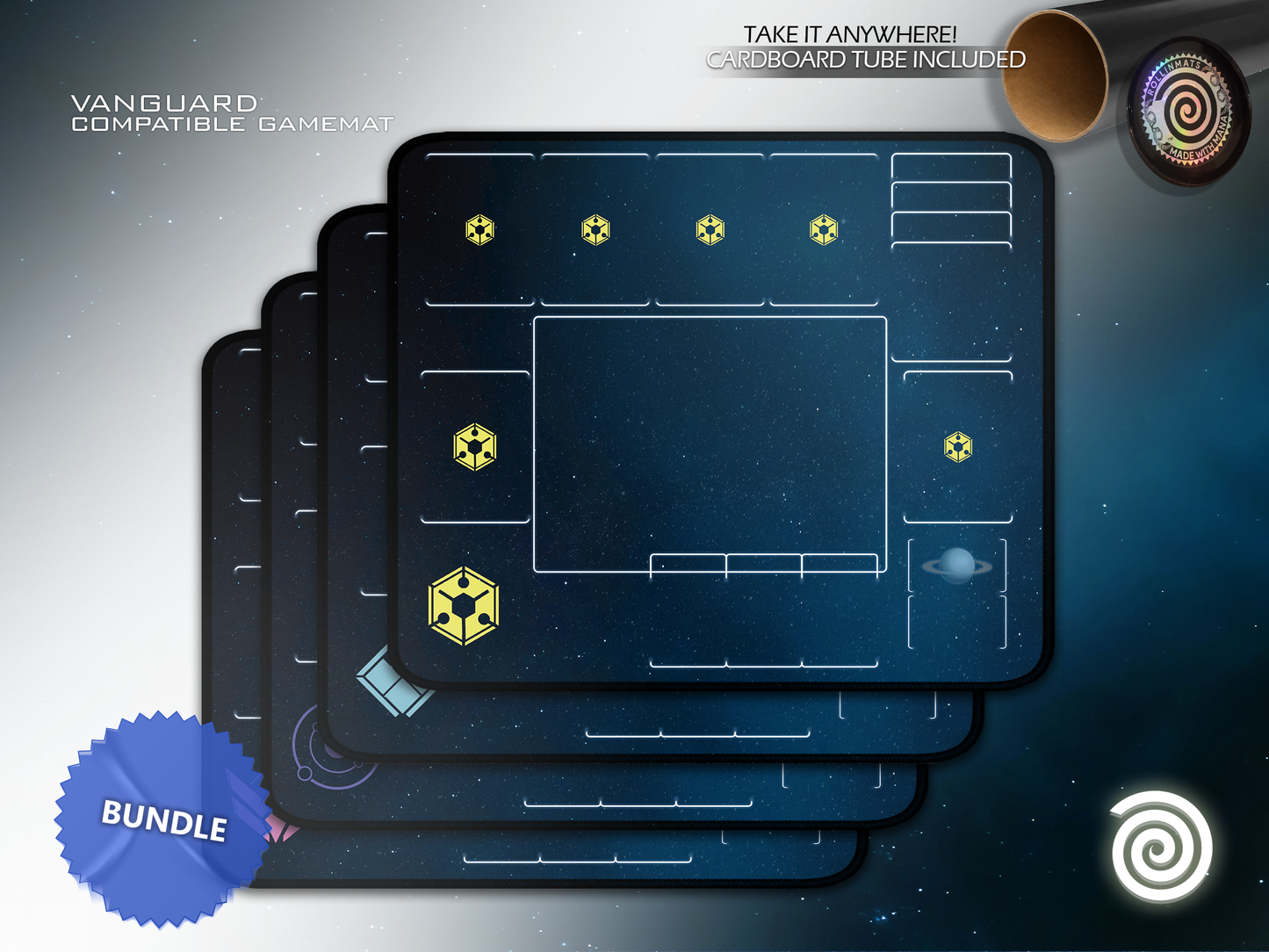 ISS VANGUARD Compatible Playmats