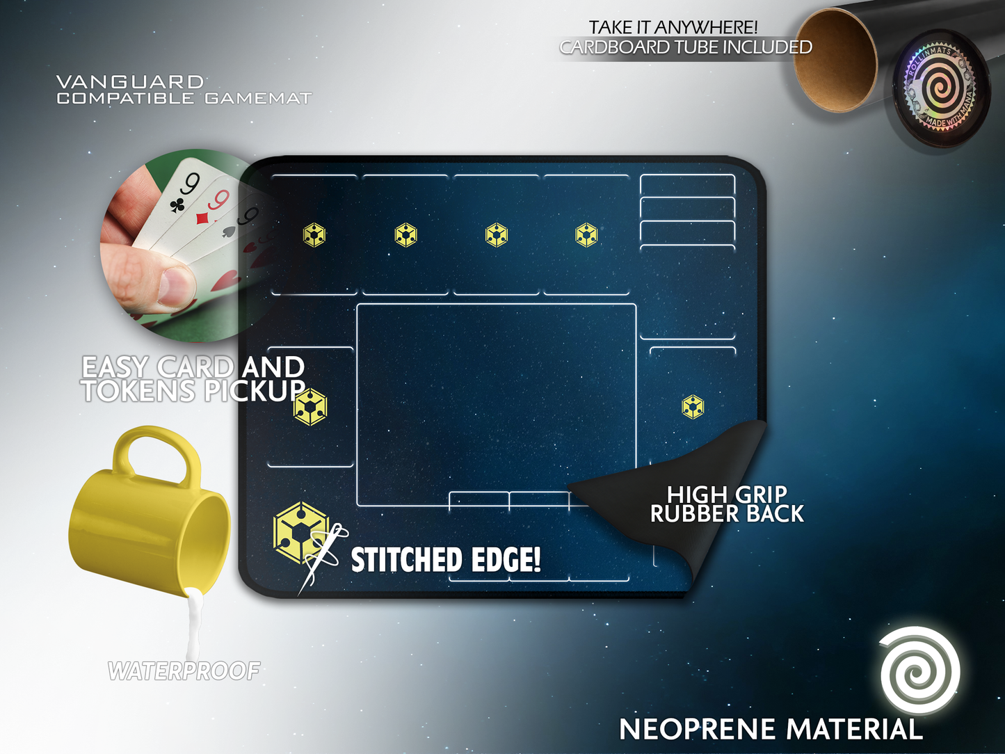 ISS VANGUARD Compatible Playmats