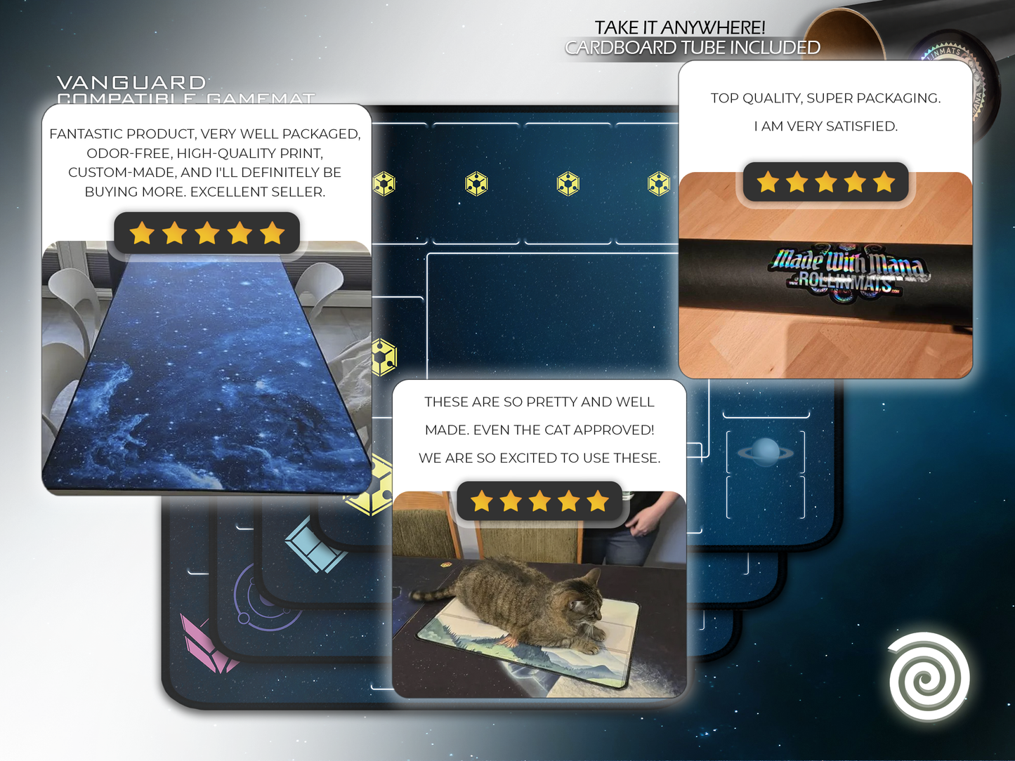 ISS VANGUARD Compatible Playmats