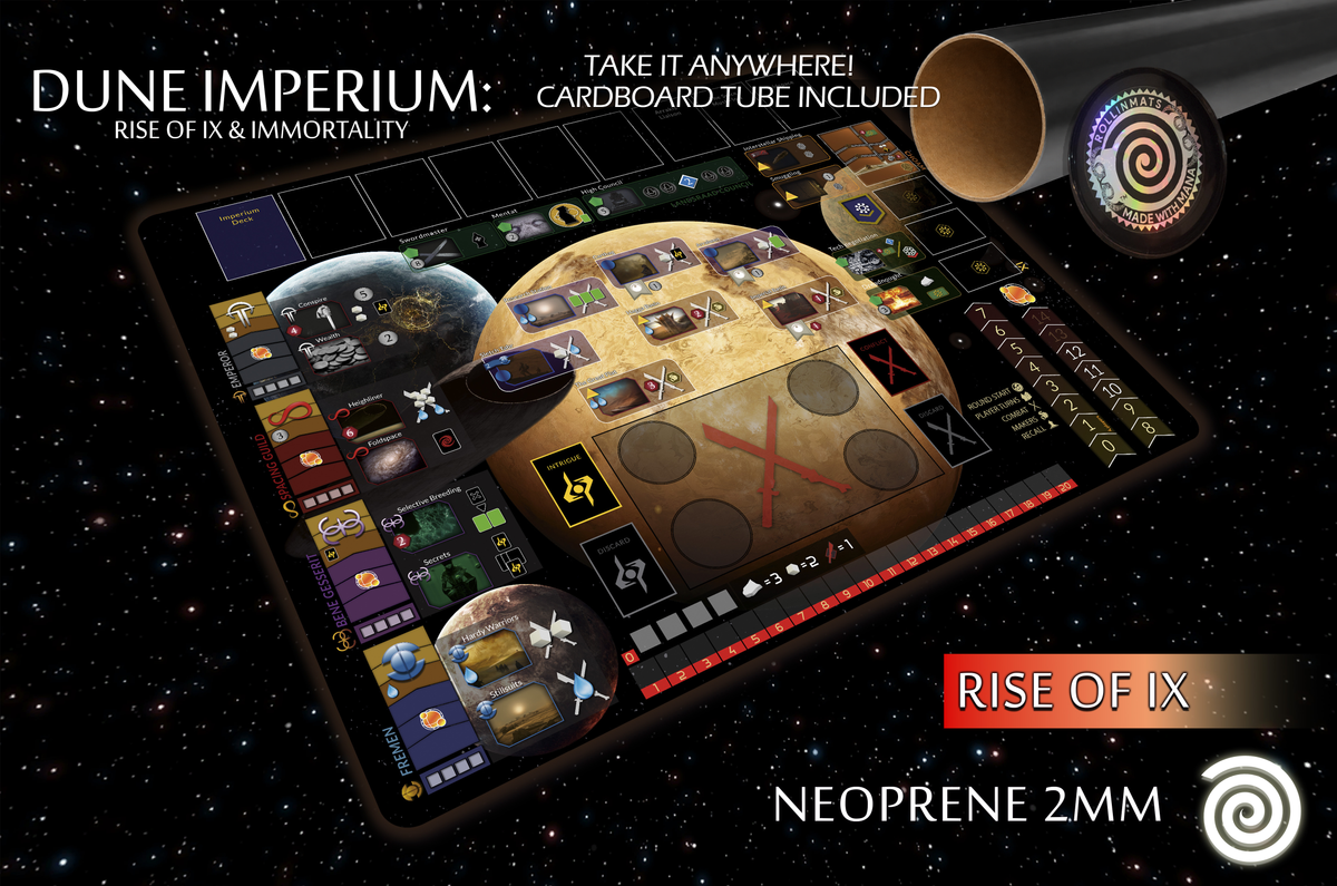 Dune Imperium Compatible gamemat