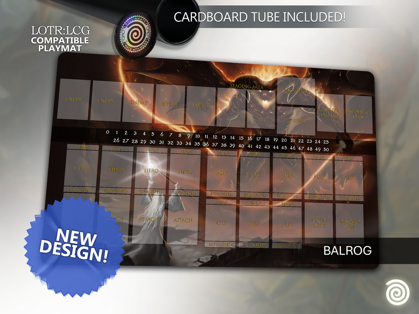 Playmat Lord of the Rings LCG ( LOTR LCG) New Edition