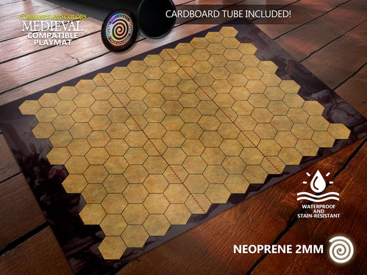Commands & Colors : MEDIEVAL Playmat Crusades Expansion