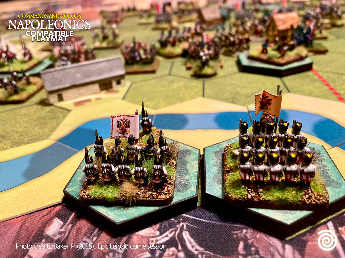 Commands and Colors: Napoleonics compatible Gamemat