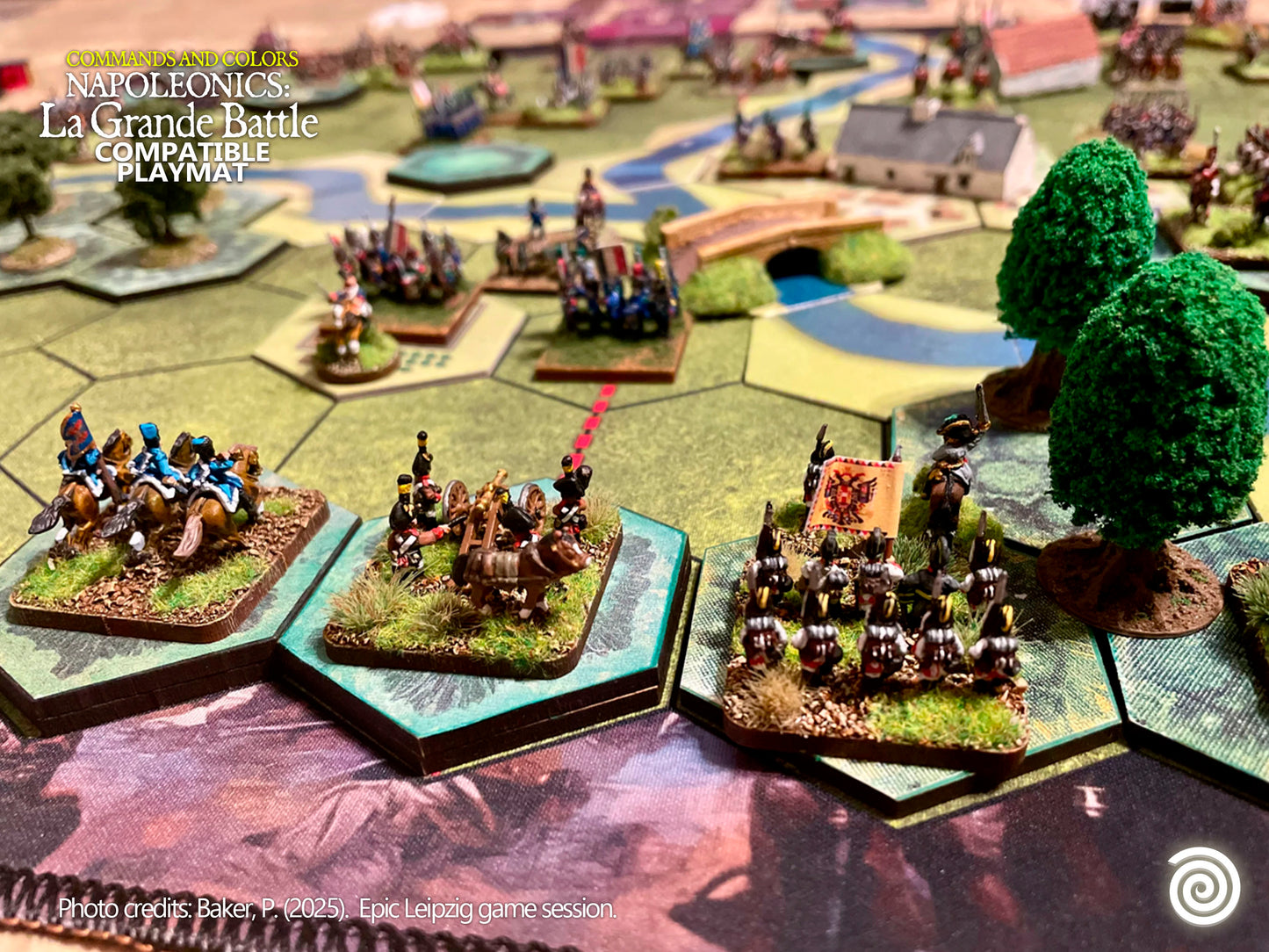 Commands and Colors playmat Napoleonics compatible Gamemat - (La Grande Battles)