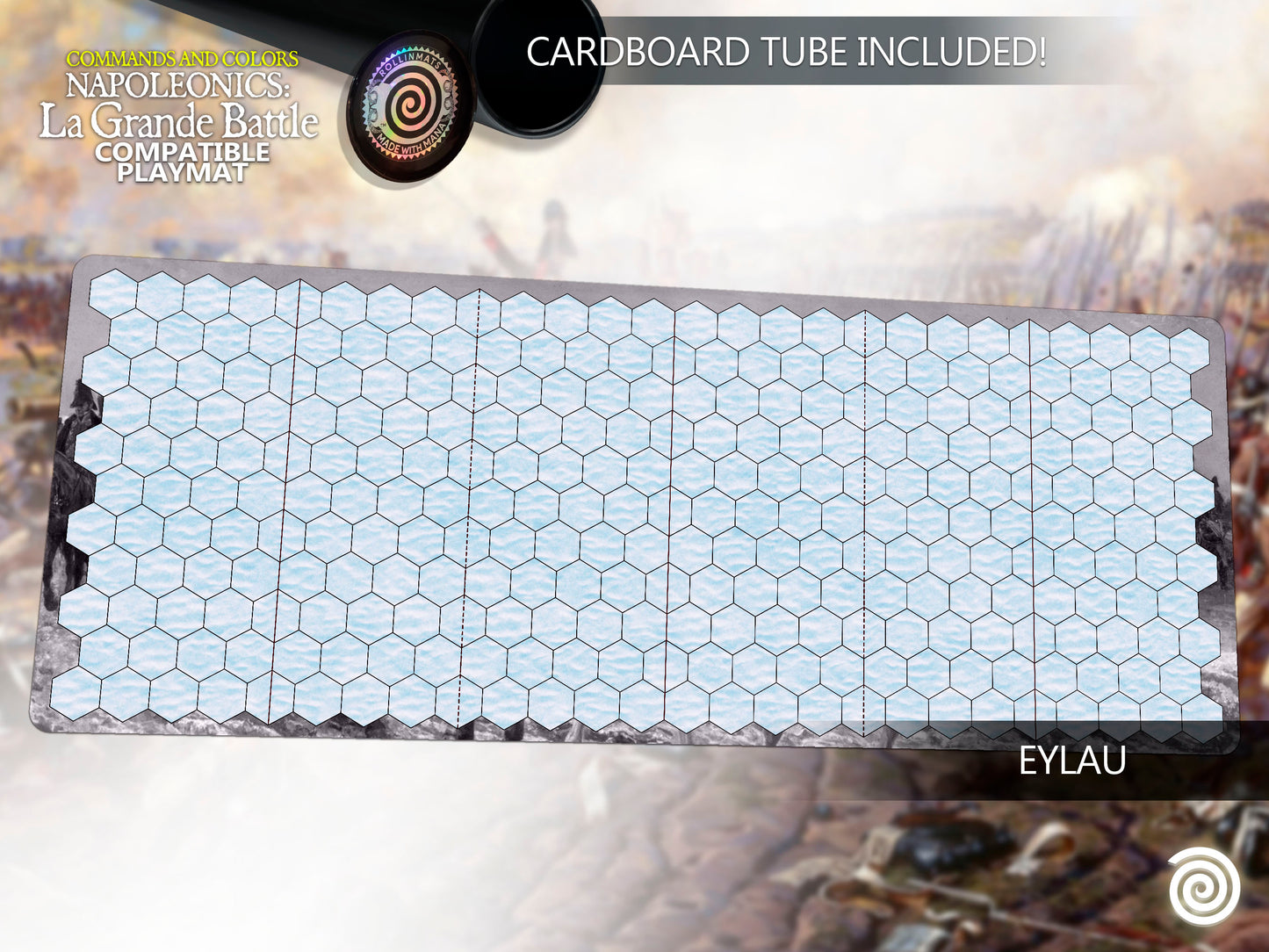 Commands and Colors playmat Napoleonics compatible Gamemat - (La Grande Battles)