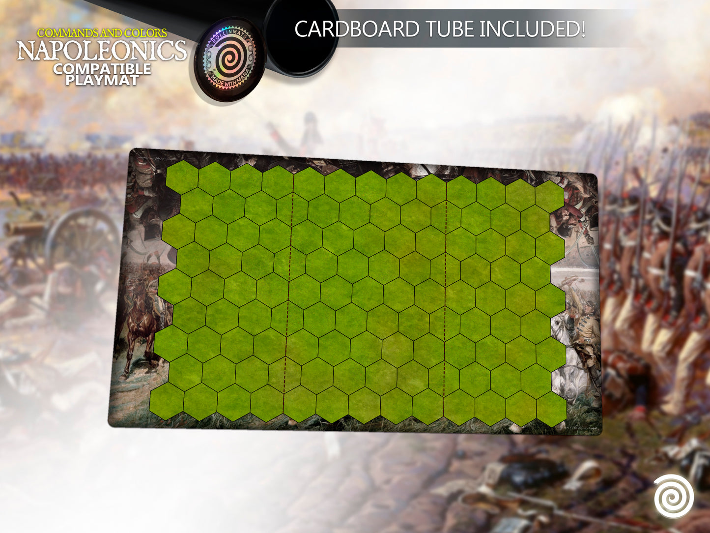 Commands and Colors: Napoleonics compatible Gamemat