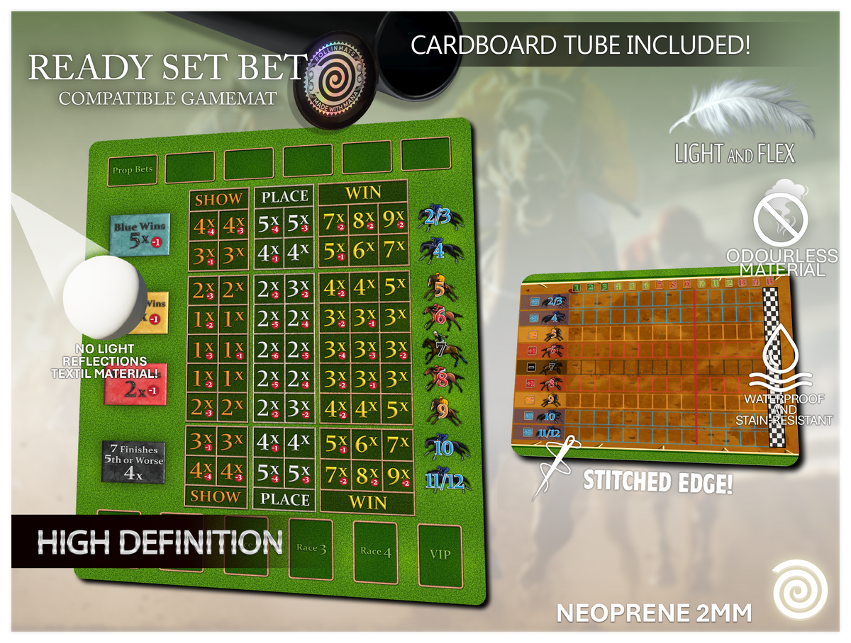 Ready Set Bet Compatible Gamemat