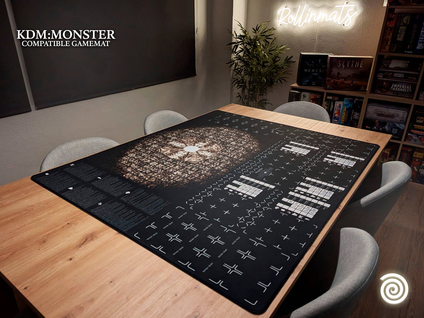 Kingdom Death : Monster mat KDM (compatible Gambler's Chest )