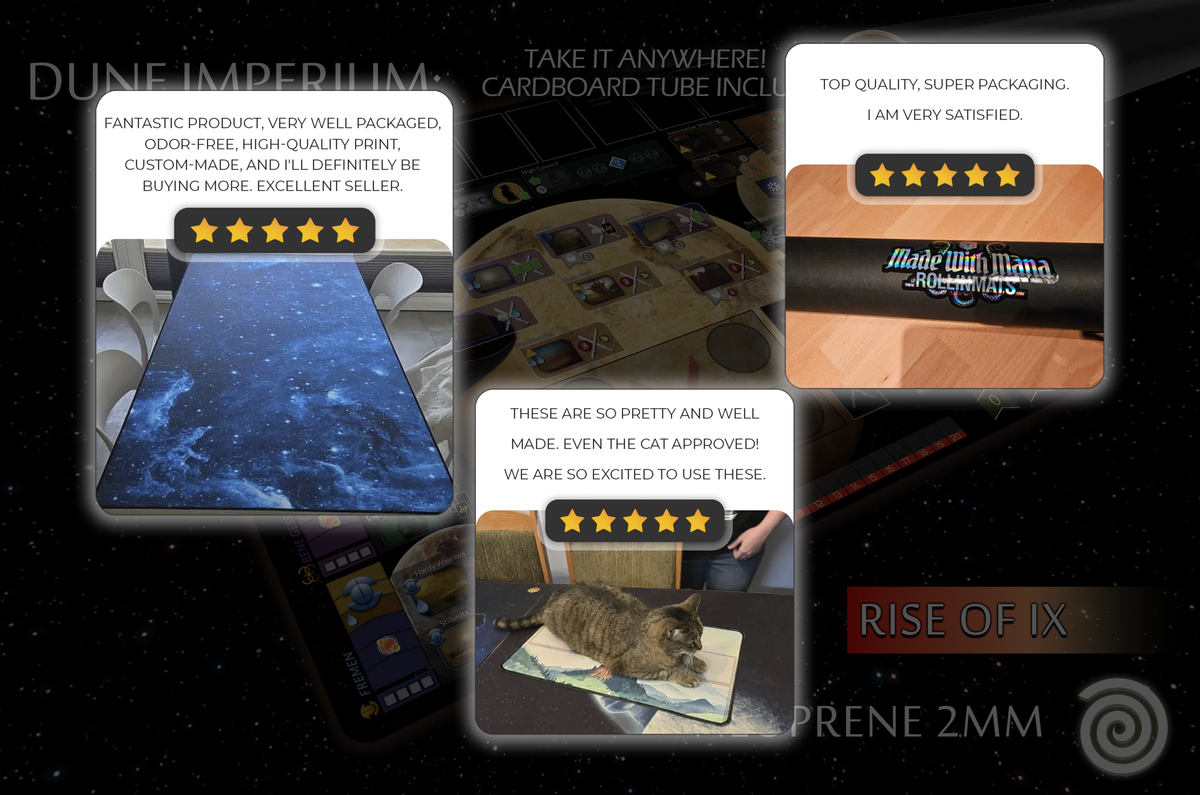 Dune Imperium Compatible gamemat
