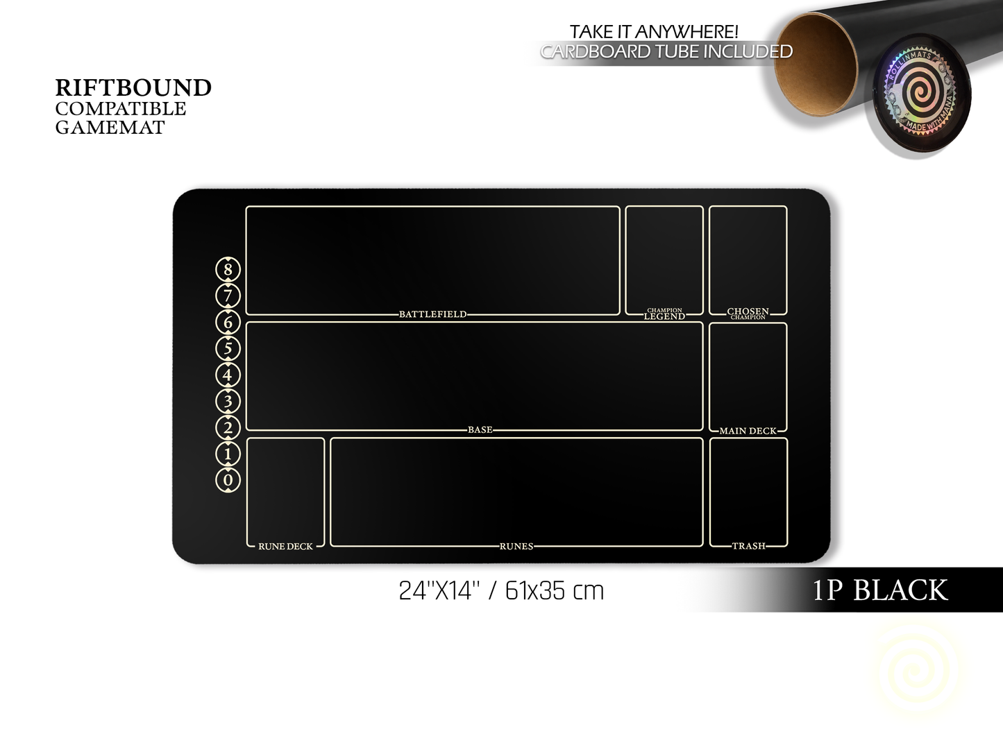 Riftbound Compatible Gamemat