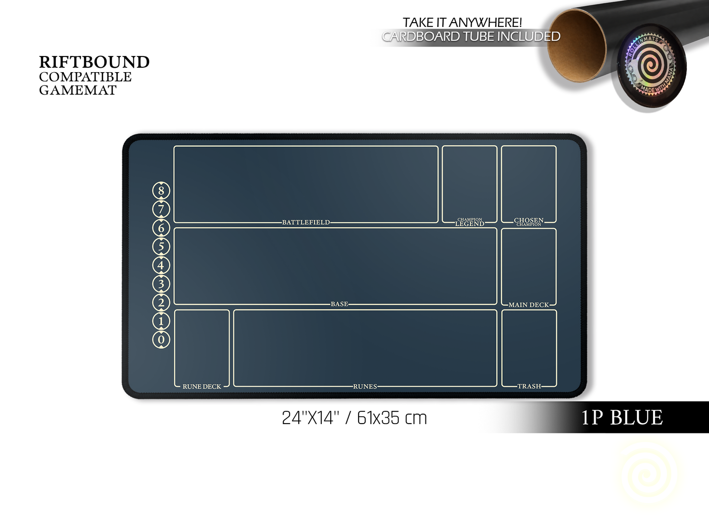 Riftbound Compatible Gamemat