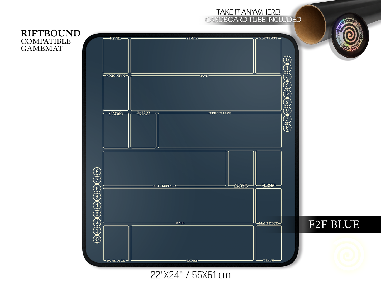 Riftbound Compatible Gamemat