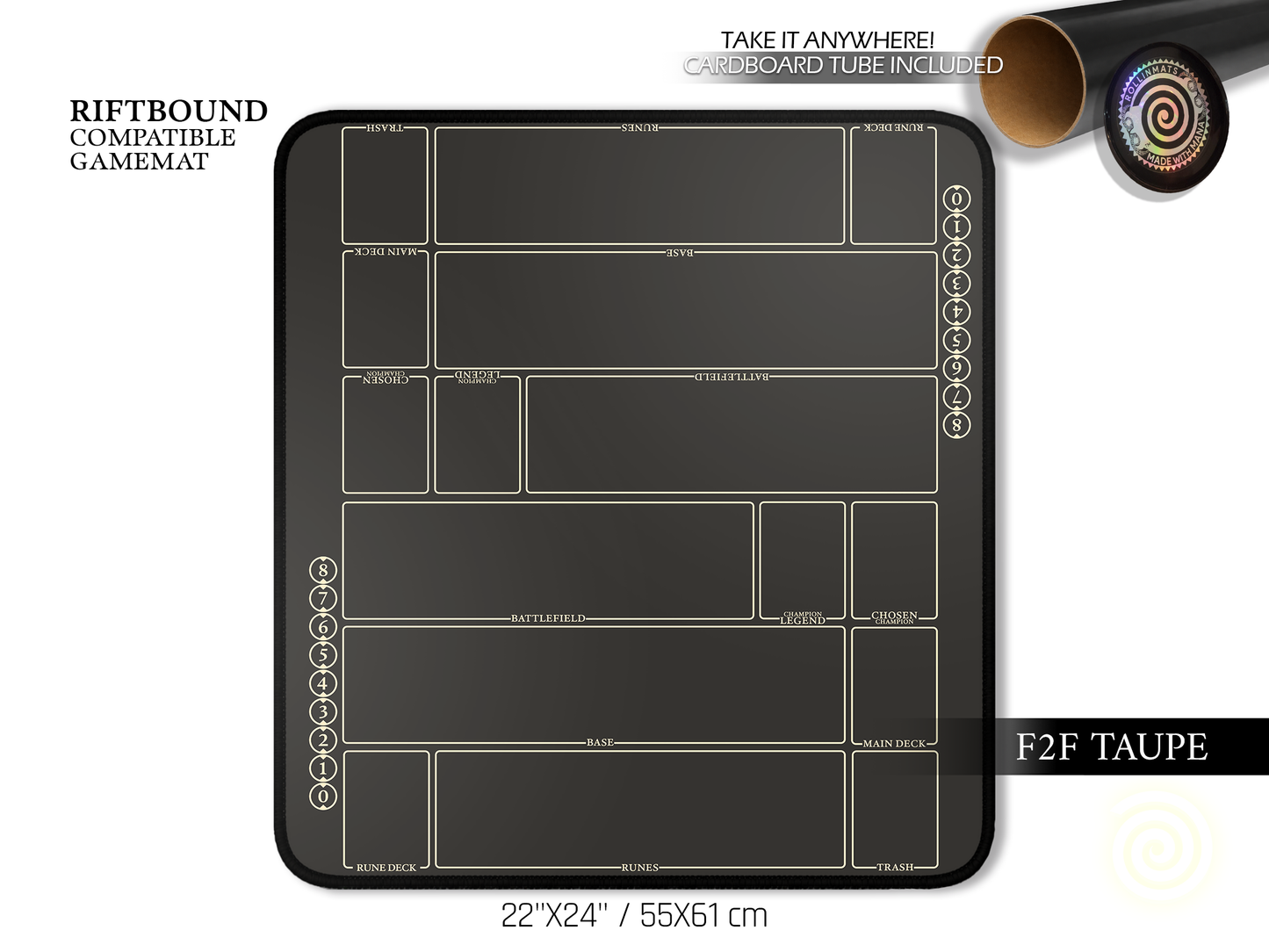 Riftbound Compatible Gamemat