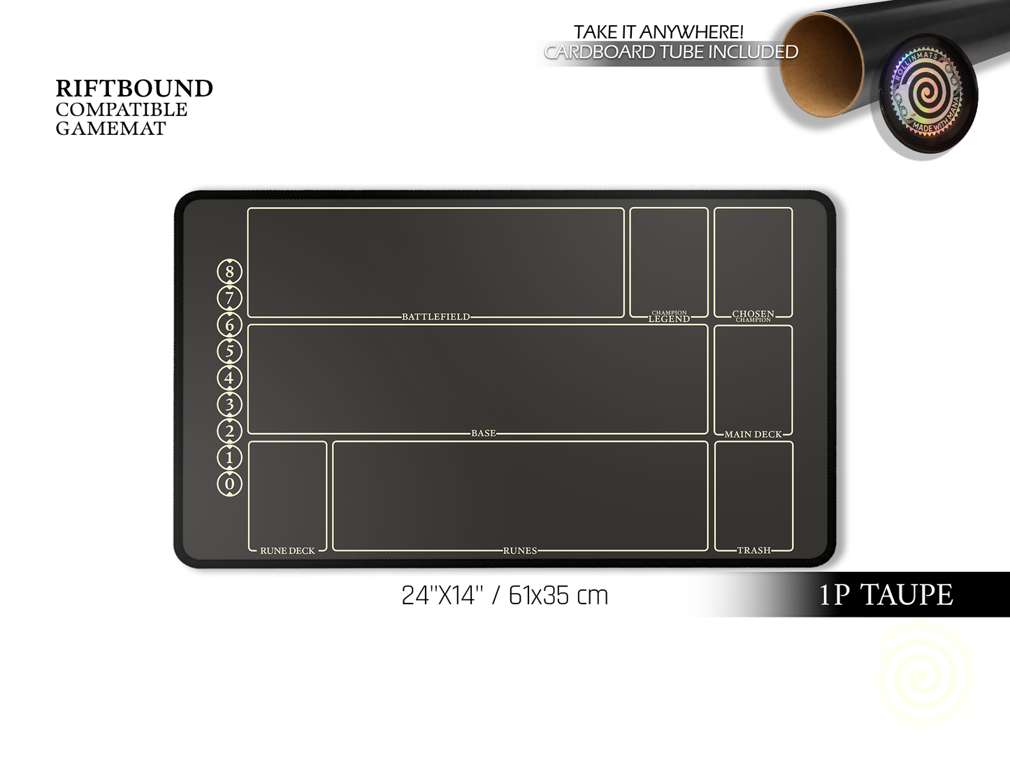 Riftbound Compatible Gamemat