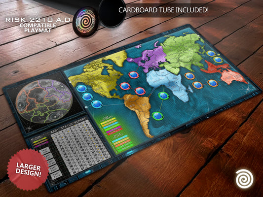 Playmat RISK 2210 AD Compatible Gamemat