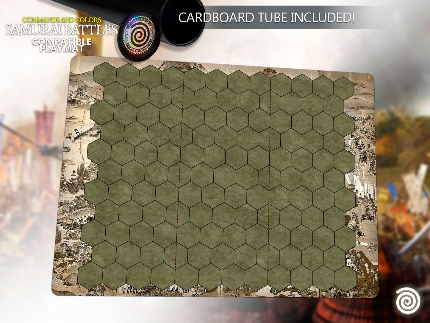 Commands and Colors: Samurai Battles compatible playmats