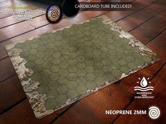 Commands and Colors: Samurai Battles compatible playmats