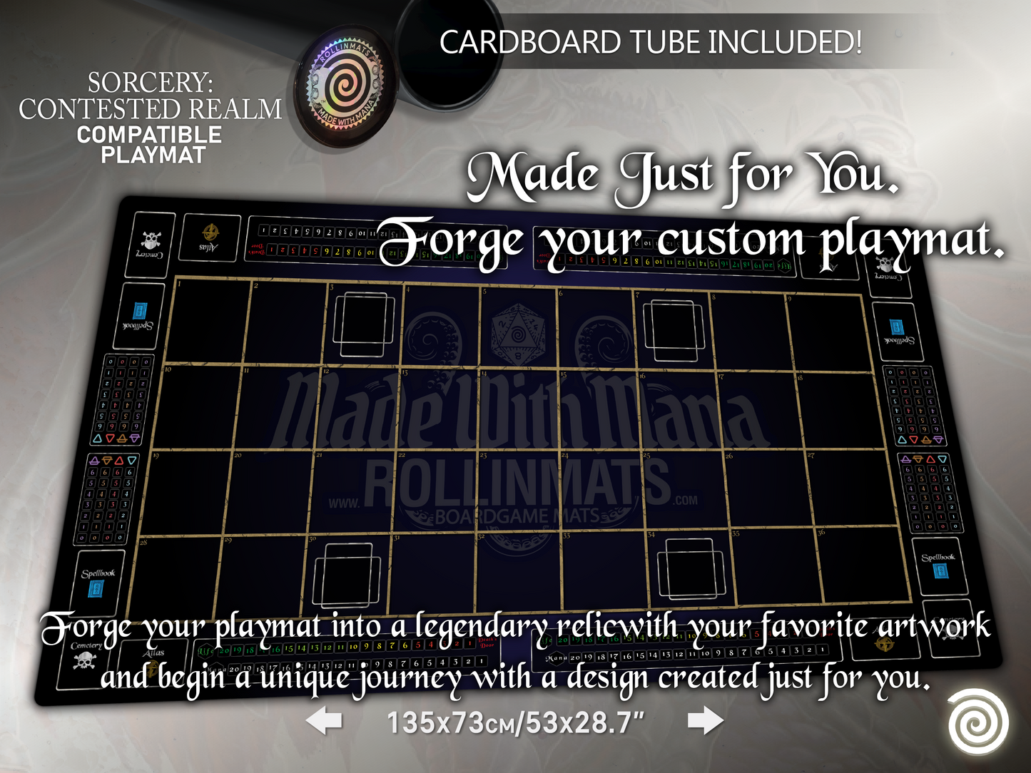 Sorcery: Contested Realm Compatible Gamemat
