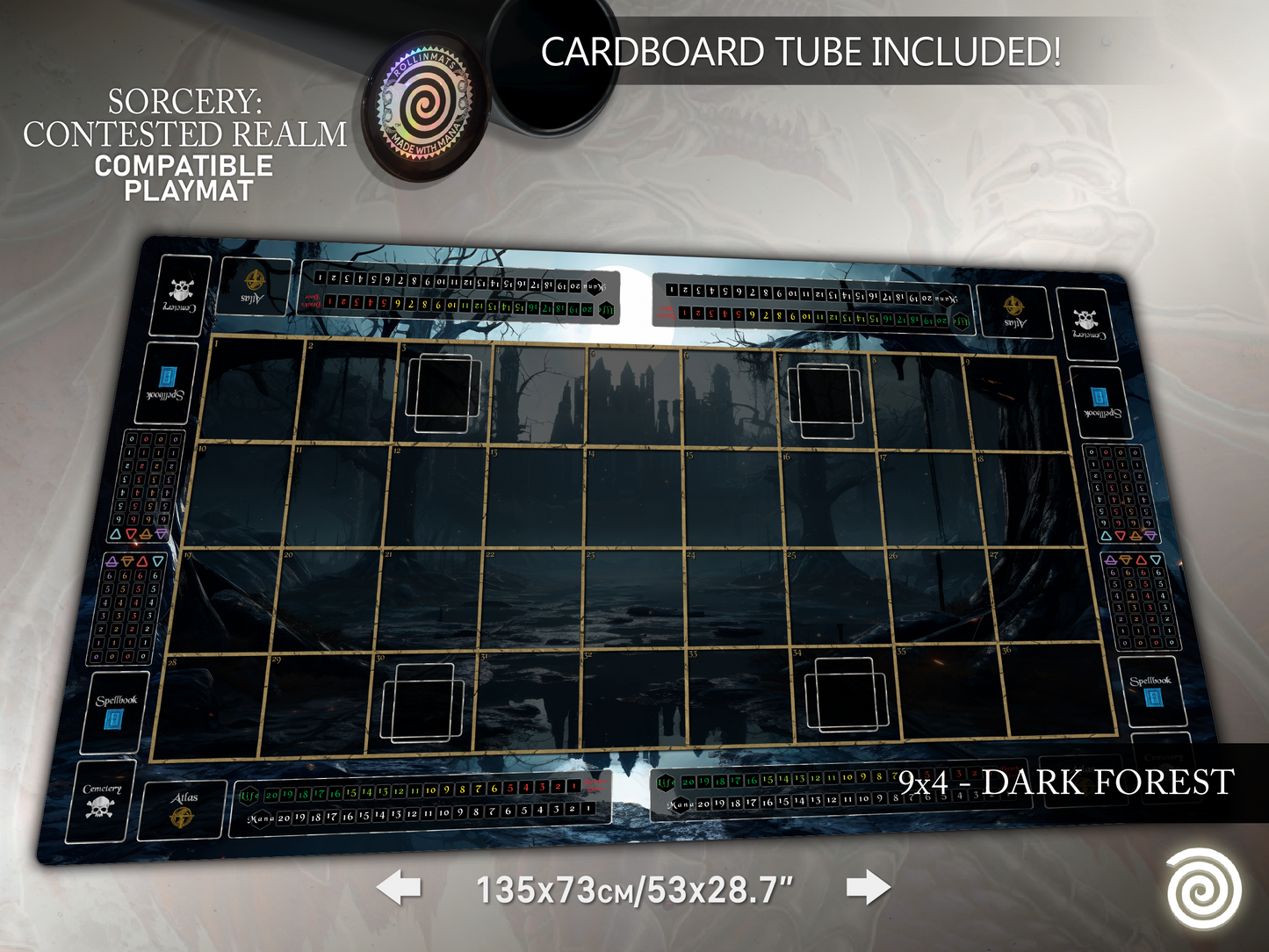 Sorcery: Contested Realm Compatible Gamemat