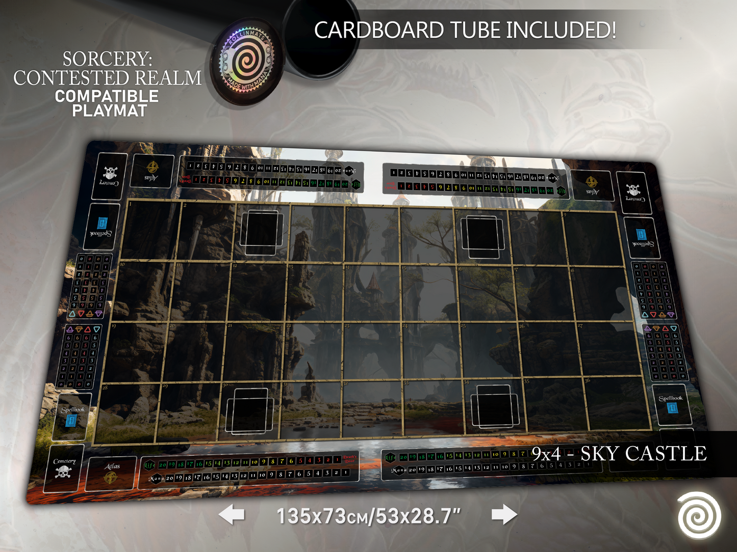 Sorcery: Contested Realm Compatible Gamemat