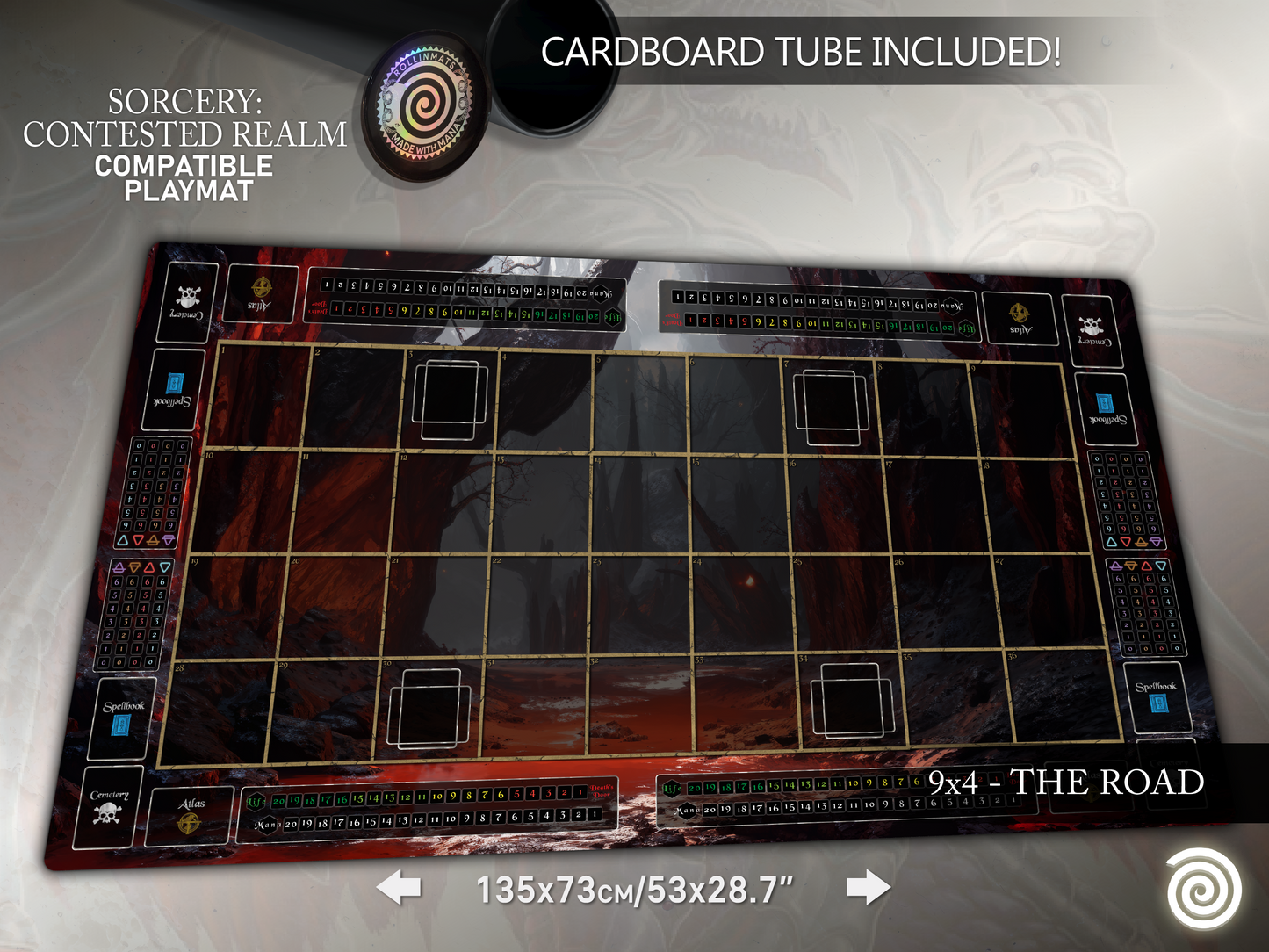 Sorcery: Contested Realm Compatible Gamemat