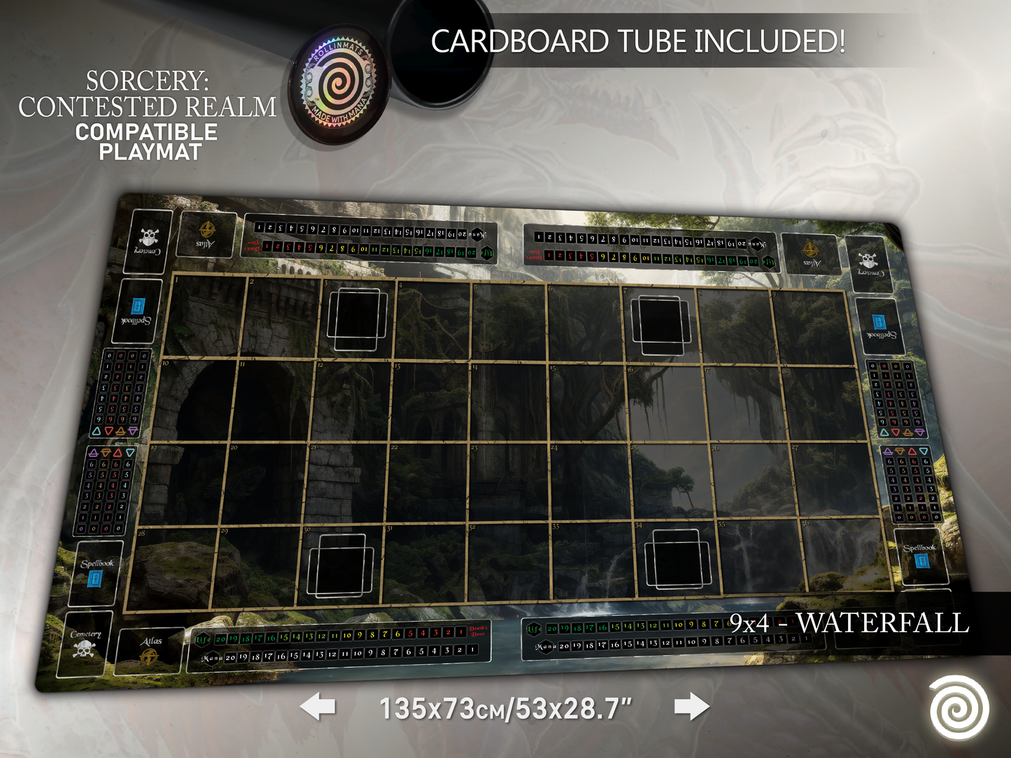 Sorcery: Contested Realm Compatible Gamemat