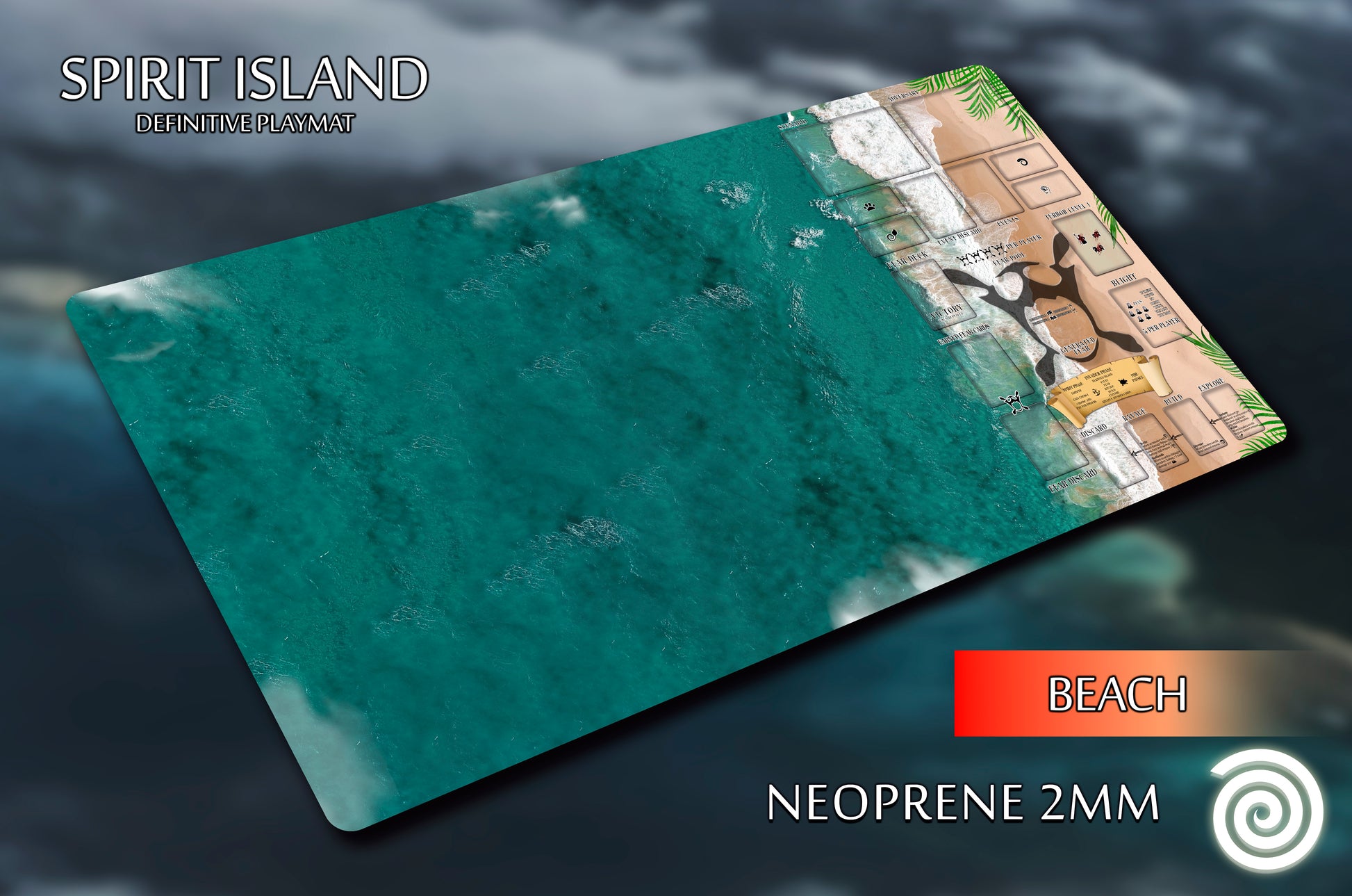 Spirit Island Beach Gamemat