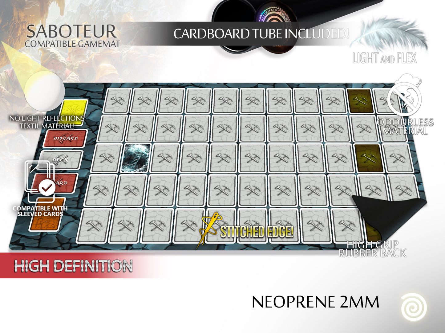 Saboteur compatible Gamemat