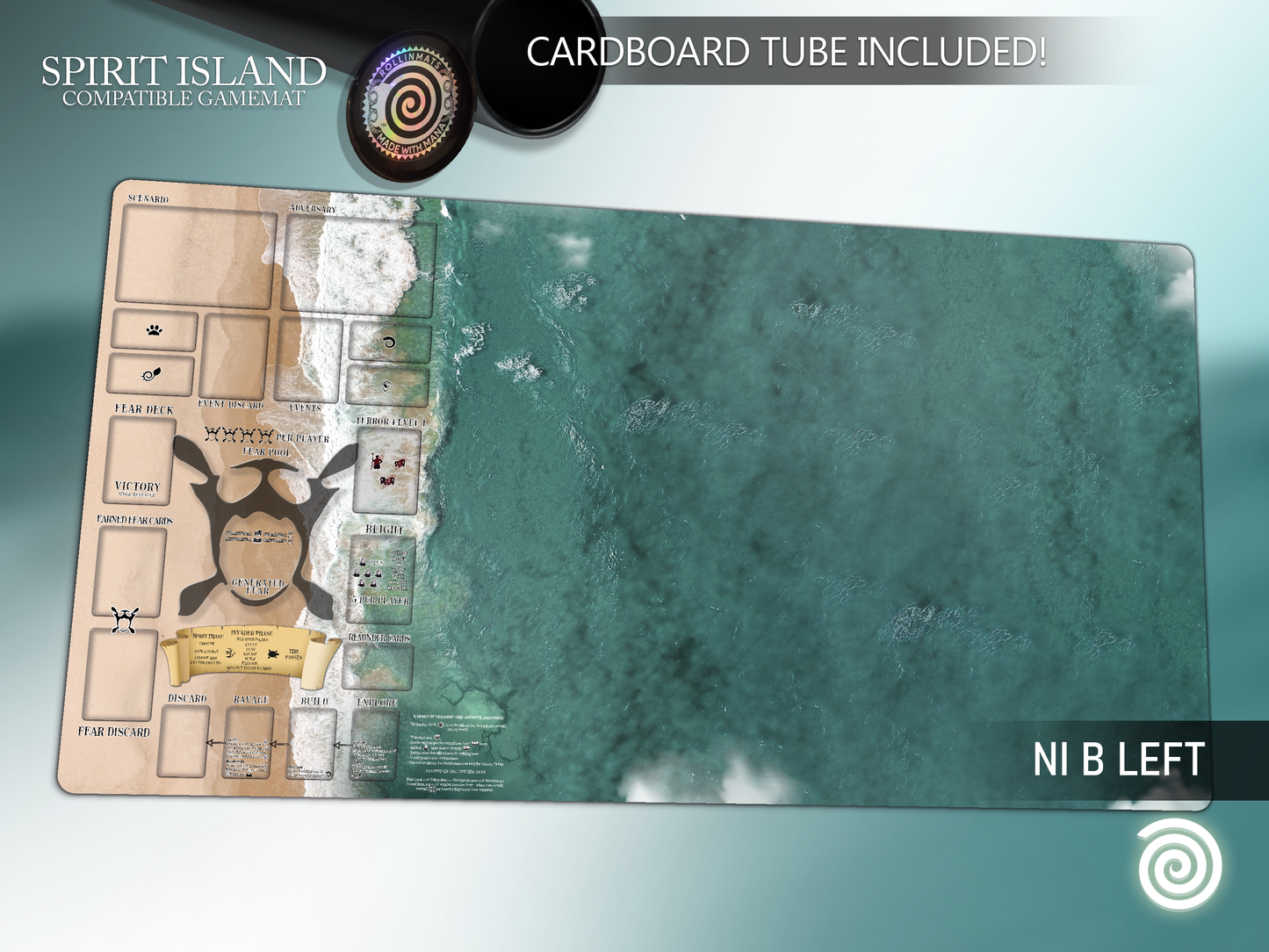 Spirit Island: Definitive Compatible Gamemat