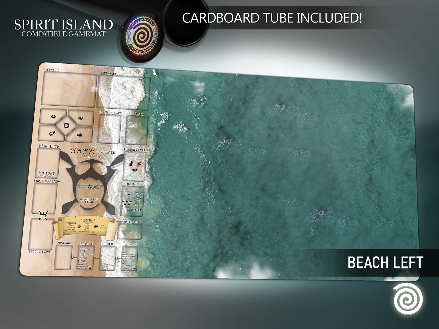 Spirit Island: Definitive Compatible Gamemat