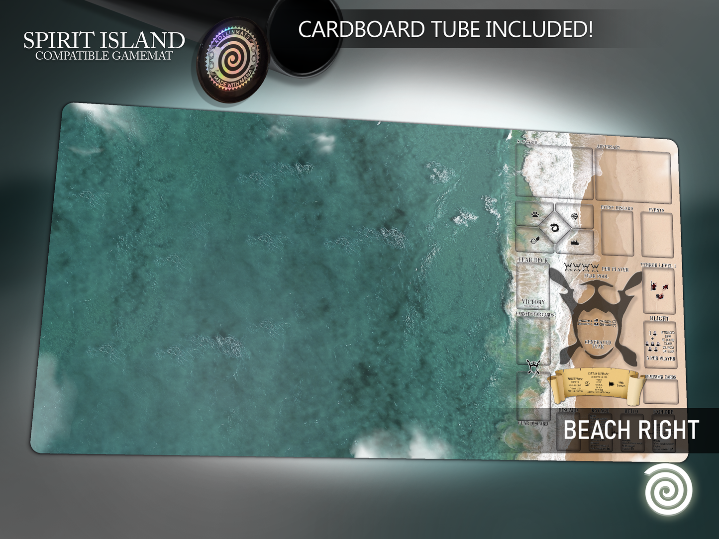 Spirit Island: Definitive Compatible Gamemat