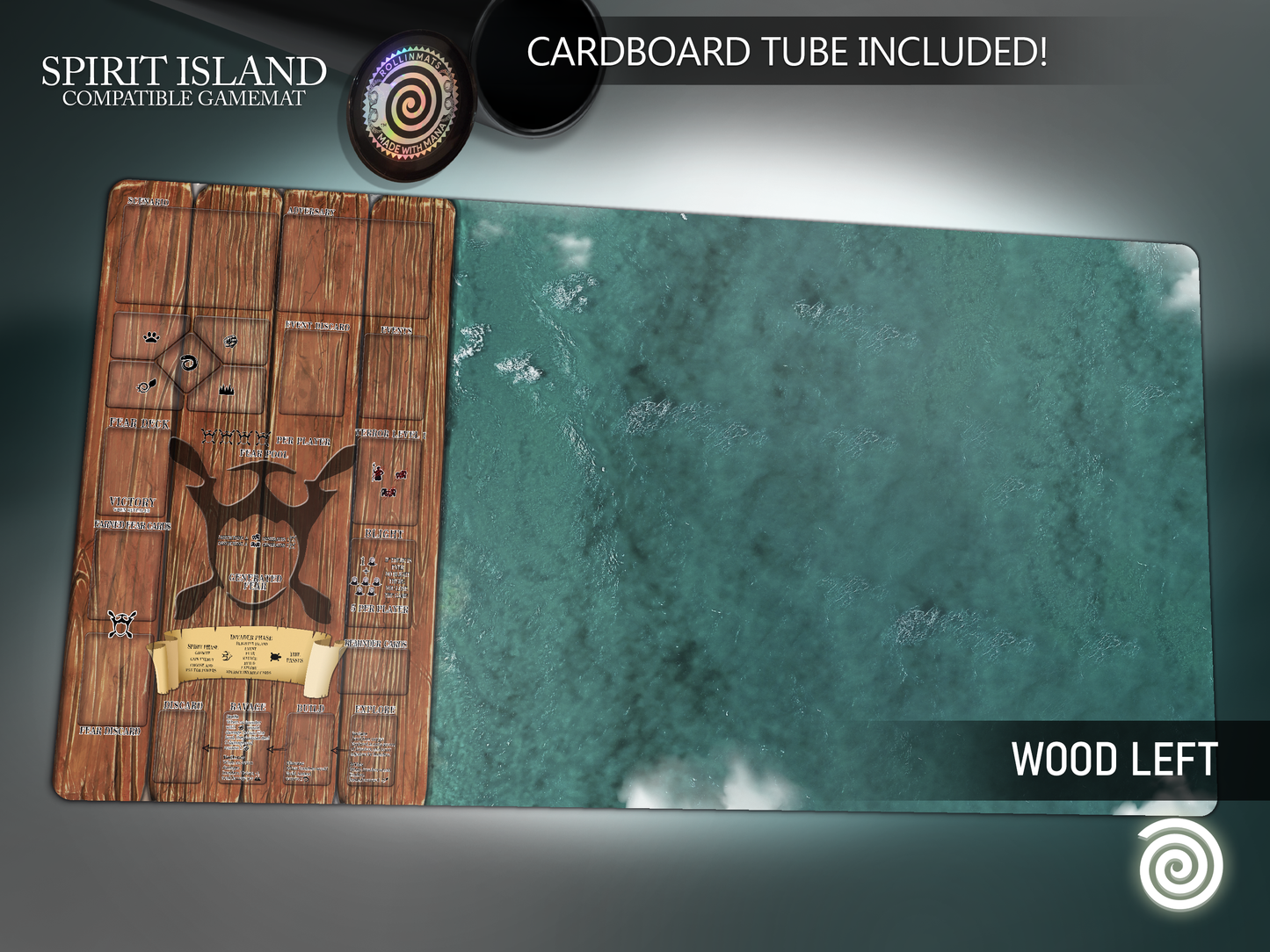 Spirit Island: Definitive Compatible Gamemat