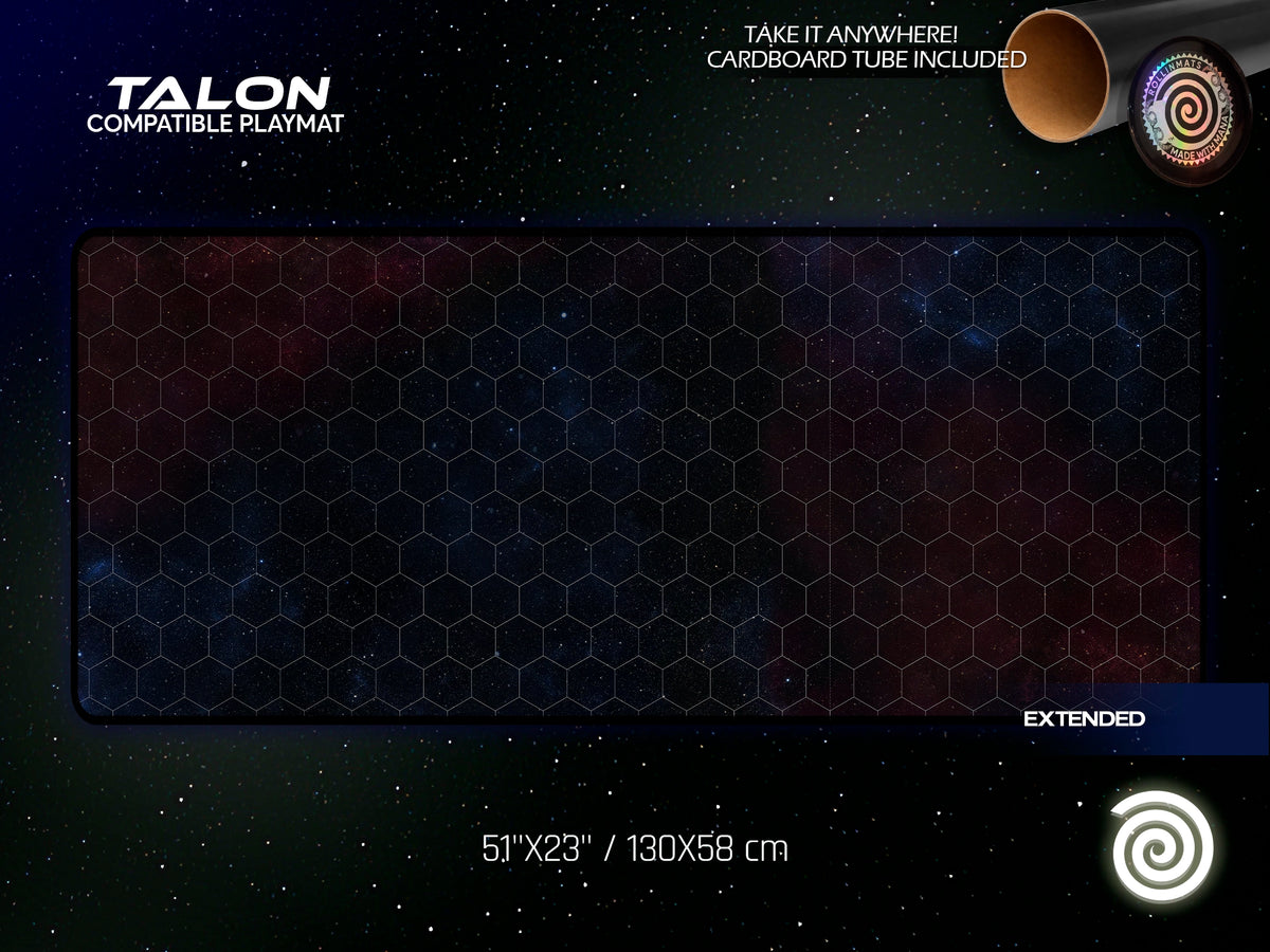 Talon Compatible Gamemat Premium Neoprene Stitched Edges and Cardboard tube included