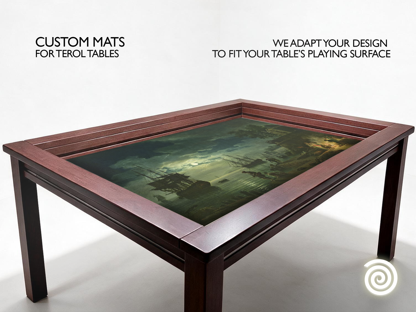 Custom Neoprene Mat for TEROL Gaming Table