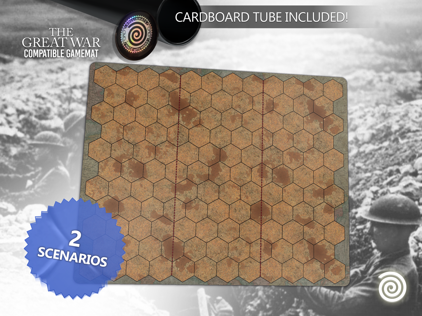 The Great War compatible Playmat