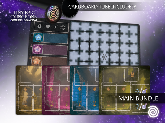 Tiny Epic Dungeons Unofficial Playmats