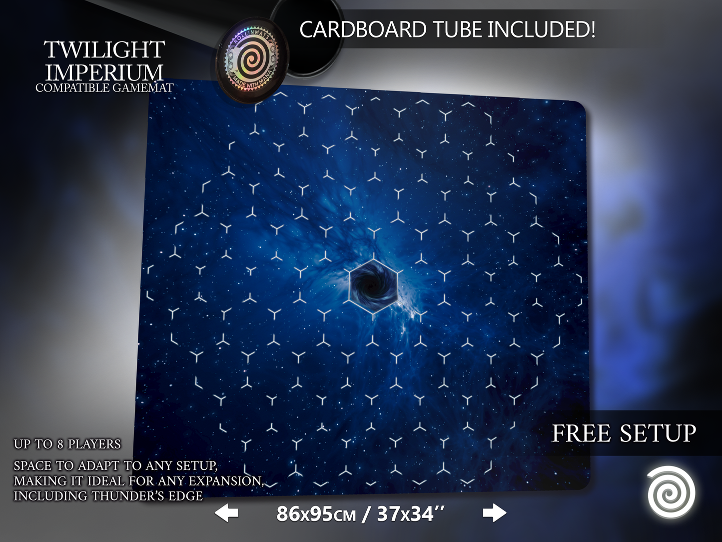 Twilight Imperium Gamemat (Thunder's Edge expansion)