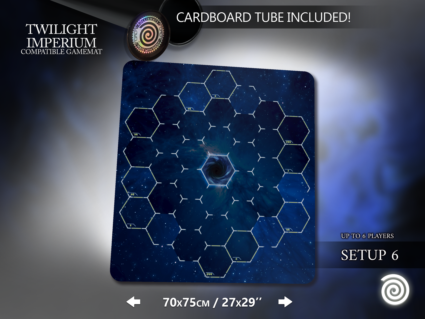 Twilight Imperium Gamemat (Thunder's Edge expansion)